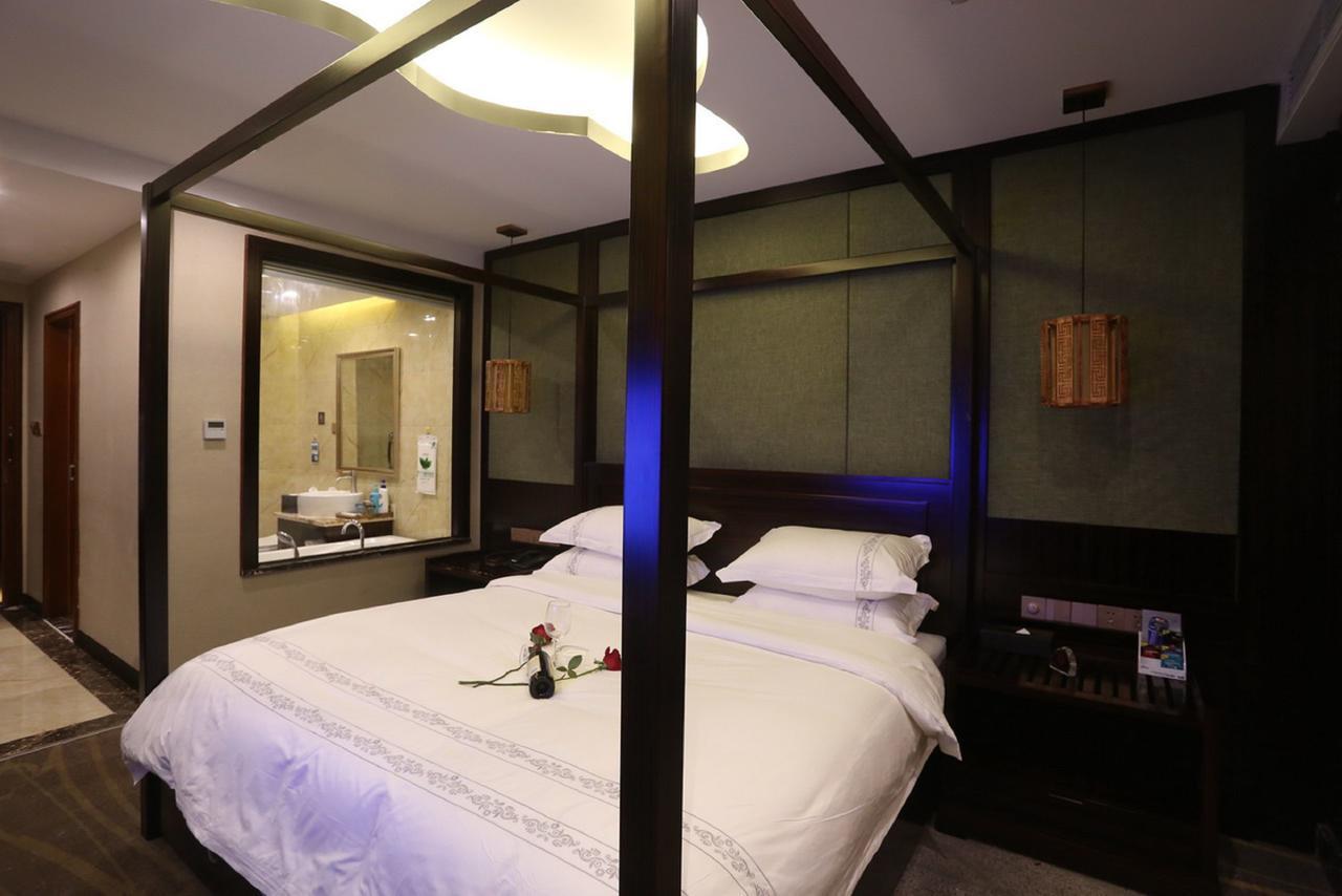Mingshan Hotel Chengdu Exterior foto
